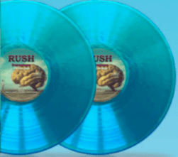RUSH Hemispheres - The Last Night (Blue Vinyl) 2 x 10"