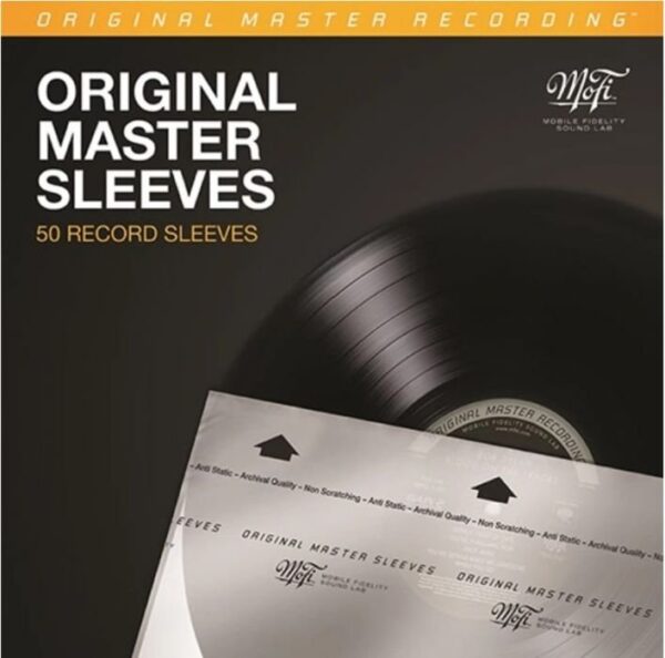 Mobile Fidelity 12" Vinyl Inner Sleeves (50 Pack)