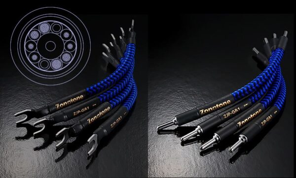 Bi-Wire Jumpers ZJP-GR1 (Rhodium plated)
