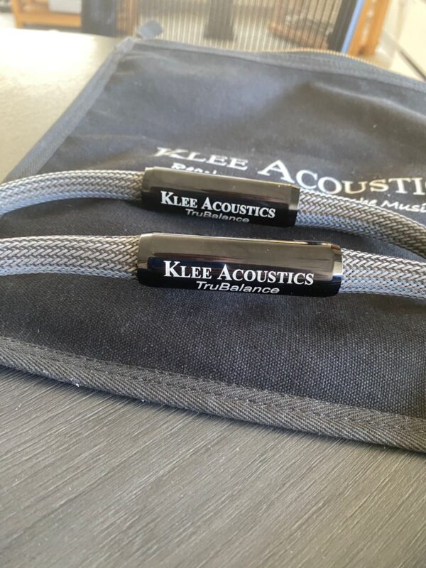 Cable XLR Klee Acoustics Trubalance