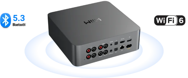 streamer wiim ultra back WIIM Ultra Streamer