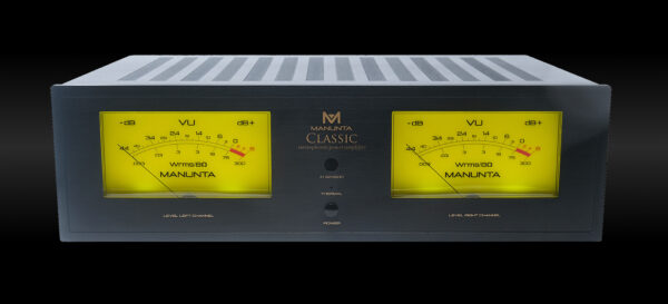 Manunta Classic Power Amp Front - B Manunta Classic Power Amplifier
